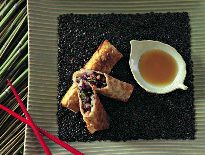 Vermont Vegetable New Year Rolls